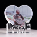 Love Heart Crystal Photo Frame Picture Frame